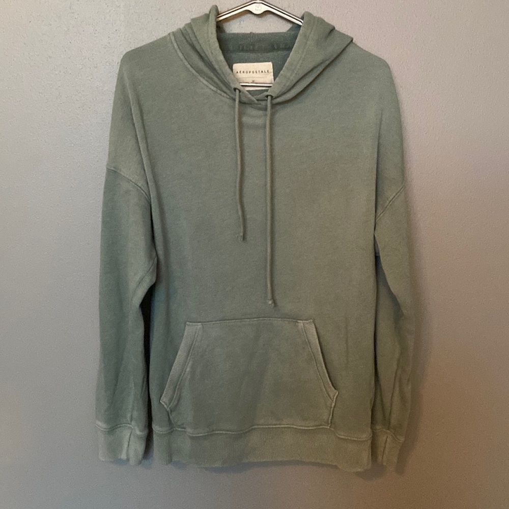 Aeropostale green oversized hoodie